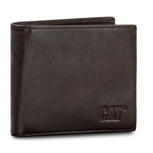 Billetera Cat Hombre Onyx Leather Marrón