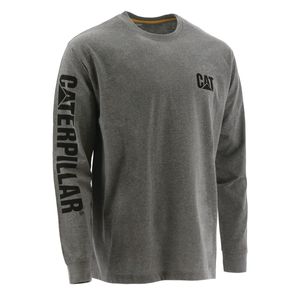 Remera Cat Hombre Trademark Banner Gris
