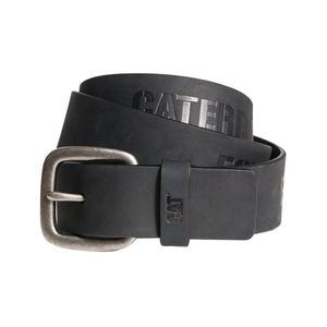 Cinto Cat Hombre Bitterroot Leather Negro