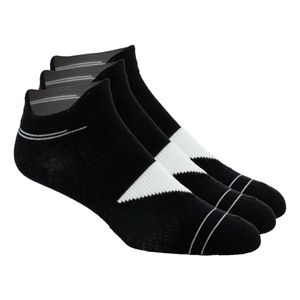 Media Cat Hombre Foundation Ankle 3-Pack Negro