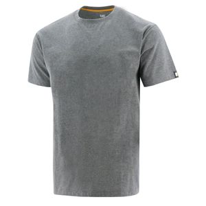 Remera Cat Hombre Essentials S/S  Gris