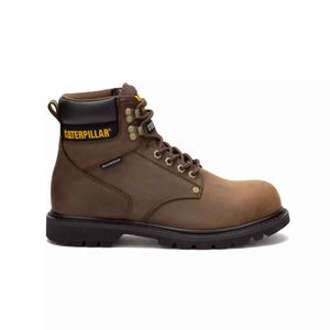 Bota Cat Hombre Second Shift Wp St Marron