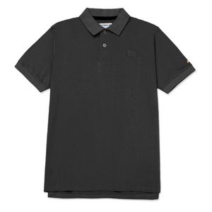 Polo Cat Hombre Cat Logo Jersey Negro