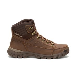 Bota Cat Hombre Threshold Hiker Wp Marrón Claro