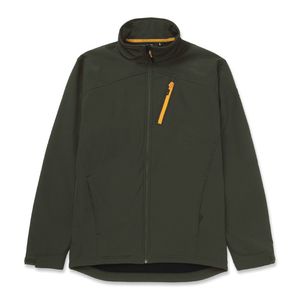 Campera Cat Hombre Essential Softshell Verde