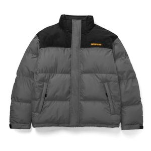 Campera Cat Hombre Insulated Puffer Gris