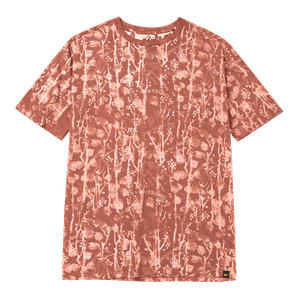 Remera Cat Hombre Heritage Uniform Heavyweight Rojo