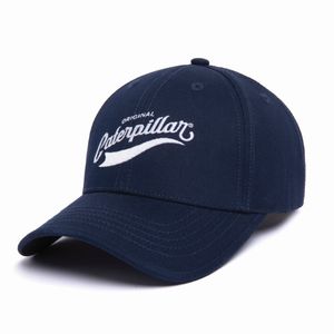 Kepi Cat Hombre Caterpillar Script Azul Marino