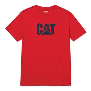 Remera Cat Unisex Cat Logo Rojo
