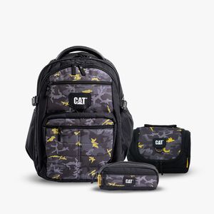 Set Cat Back to School Negro Unisex