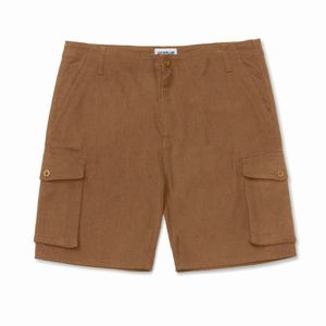 Short Cat Hombre Utility Canvas Cargo Short Marron