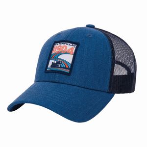 Kepi Cat Hombre Caterpillar 1904 Trucker Azul