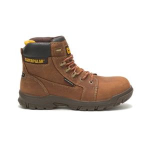 Bota Cat Mujer Resorption Ct Wp Wmn'S Marron