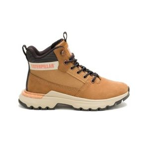 Bota Cat Mujer Colorado Sneaker Marron