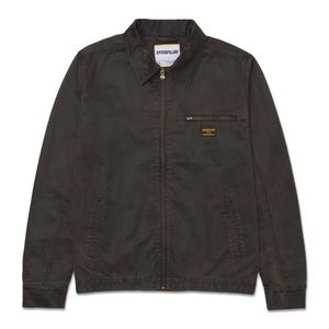 Campera Cat Hombre Waxed Chore Jacket Marron