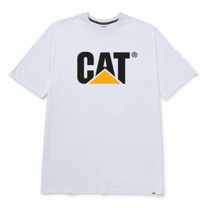 Remera Cat Hombre Centennial New Graphic Tee Blanco