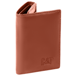 Billetera Cat Hombre Kenya Leather Wallet Marron