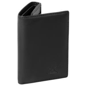 Billetera Cat Hombre Kenya Leather Wallet Negro