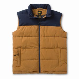 Chaleco Cat Hombre Arctic Zone Vest Marron