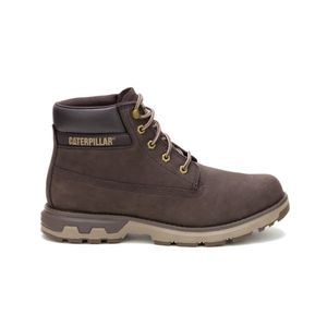 Bota Cat Hombre Pursue Dark Brown Marron