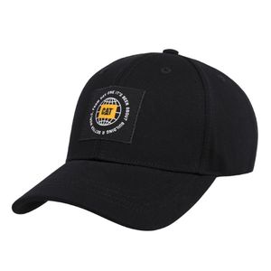Kepi Cat Hombre 6 PANEL LABEL HAT Negro