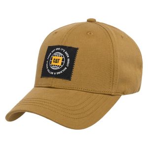 Kepi Cat Hombre 6 PANEL LABEL HAT Marron