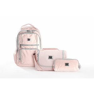 Set Cat Back to School Rosa Unisex