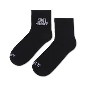Media Cat Hombre M Lightweight Ankle Sock Negro